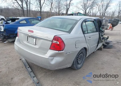 2006 Chevrolet Malibu Ls from USA, damaged, VIN 1G1ZS51F86F296482